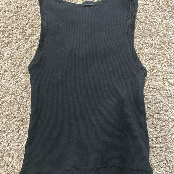 SKIMS Black Ribbed Tank Top - Picture 3 of 3